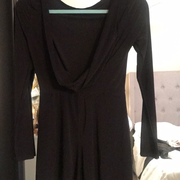 Black long sleeve Romper new with tags super cute! - Picture 2 of 2